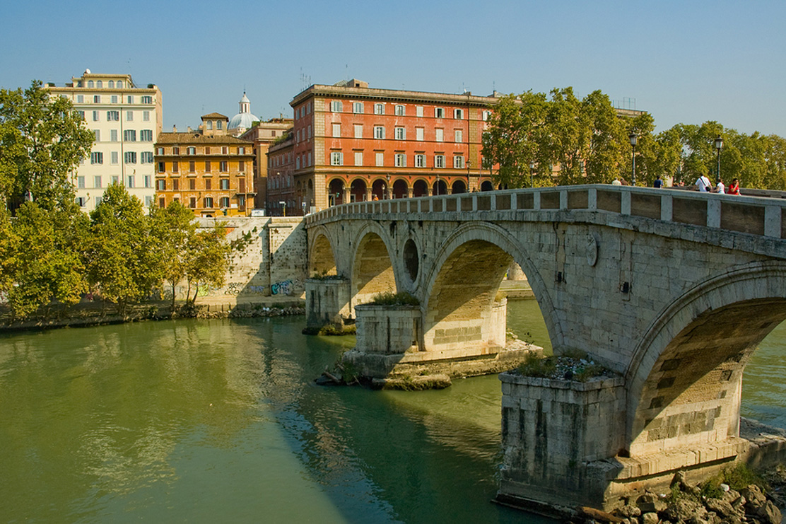 Trastevere Ponte Sisto Rome